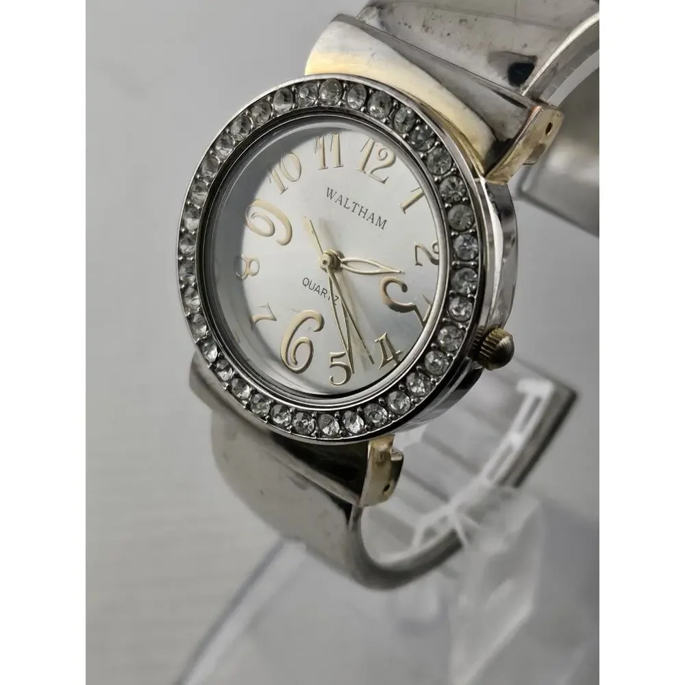 Ladies Vintage Waltham Interchangeable Bezel Watch In Original Case